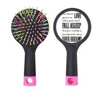 Dream Reality - Cepillo para desenredar el pelo con cita de amor en inglés