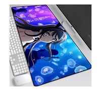 Dream Schoolgirl Alfombrilla Raton Anime Gaming Mouse Pad XXL 800x300x3 mm,Impermeable con 3mm Base de Goma Antideslizante,Special-Textured Superficie para Ordenador, PC y Laptop, C