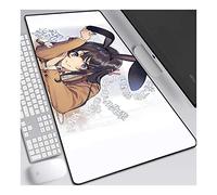 Dream Schoolgirl Anime Alfombrillas de Ratón - Gaming Mousepad 900x400mm, 3mm Base de Goma Antideslizante, Superfície con Textura Especial, Compatible con ratón láser y óptico, para PC y Laptop, H