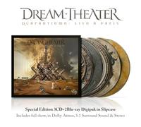 Dream Theater - Dream Theater, Neues Album 2025, Quarantième: Live À Paris 2024, Special Edition Box-Set 3 CD + 2 Blu-Ray Digipak
