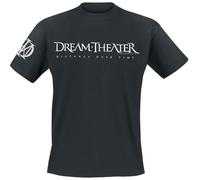 Dream Theater Logo Hombre Camiseta Negro 100% algodón Regular