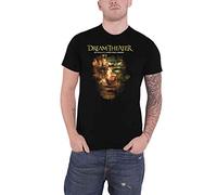 Dream Theater Metropolis SFAM Hombre Camiseta Negro S 100% algodón Vorne Bedruckt Regular