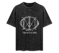 Dream Theater Progressive Metal Logo Mens Black T-Shirt Graphic tee Printed Unisex Shirt XL