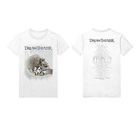 Dream Theatre - T-Shirt # S Unisex White # Skull Fade Out