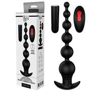 Dream Toys Cheeky Love Cuentas graduadas remotas Black 20,5 cm