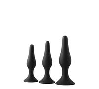 Dream Toys Fantasstic Kit de entrenamiento anal Black 10,5x11,3 x12,8 cm