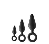 Dream Toys Fantasstic Kit de entrenamiento anal con tapón de anillo Black 8,5x12,2x16,2 cm