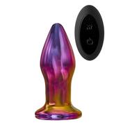 Dream Toys Glamour Glass Enchufe de vibración remoto Multicolor 10 cm