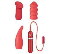 DREAM TOYS Kit de juguetes eróticos Clitoral Freezer Silicone mini Vibe Set red