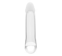 Dream Toys Ramrod Extensor con correa de bola Clear 20,5 cm