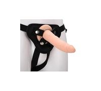 RealStuff Strap-On - arnés con dildo estrecho (natural)