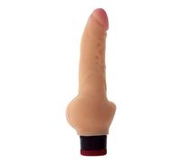 Dream Toys Vibrador Realístico, Color Piel Clara - 230 gr