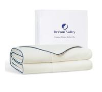 Dream Valley®Outlast®Deepsleep Cooling Comforter, King Size, NASA-Grade Space Technology Cooling Blanket for Hot Sleepers Night Sweats, Q-MAX > 0.45 Aerocool™Breathable, Ivory, 106"x90"
