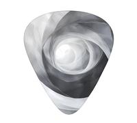 Dream Vortex - Púas de guitarra en tamaños finos, medianos y gruesos, juego de 12 piezas, adecuadas para guitarra eléctrica y varios instrumentos