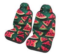 Dream Watermelon Dua Sarung JOK Mobil,*, Sarung JOK Mobil Depan, Cocok para Sebagian Besar Mobil, SUV, Truk, Van, Dll.