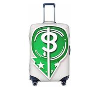 Dream Watermelon - Funda de equipaje de viaje para equipaje de 18 a 32 pulgadas, lavable, resistente a los arañazos, Símbolo de cabello verde, L