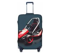 Dream Watermelon - Funda de equipaje de viaje para equipaje de 18 a 32 pulgadas, lavable, resistente a los arañazos, Mini kart, L