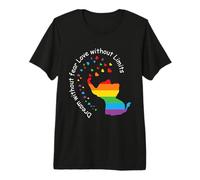 Dream Without Fear Elephant LGBT Rainbow Gay Pride Month Camiseta Premium