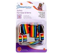 Dreambaby Arnés y riendas de seguridad para niños pequeños, con correas de anclaje para silla alta, cochecitos, cochecito y cochecito, adecuado para edades de 6 meses a 4 años, modelo G203