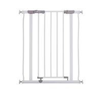 Dreambaby AVA Slimline - Puerta de Seguridad para bebés - Puerta Segura y Extensible montada a presión para escaleras y Perros - 61-68 cm de Ancho y 76 cm de Alto, Color Blanco