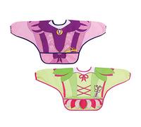 Dreambaby Baby Bibs - Toddler Bib with Sleeves - 2 Pack Fairy/Princess
