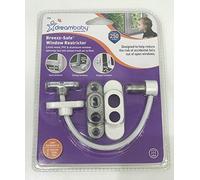 Dreambaby Breezzz-Safe - Cerradura de seguridad para bebé con llave, color blanco