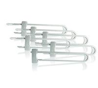 Dreambaby Cerradura de seguridad deslizante (6 piezas, color plateado)