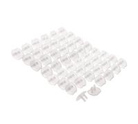 Dreambaby Cubiertas de plástico para enchufes de seguridad para bebés, paquete de 48 unidades, cubiertas de salida a prueba de bebés