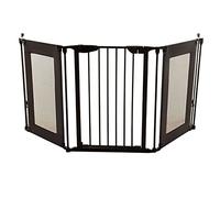 Dreambaby Denver Adapta - Puerta de Seguridad para bebés - Puerta de Escalera con Tornillo - Se Adapta a Aberturas de 85,5 a 200 cm de Ancho y 74 cm de Alto - Barrera Adecuada para escaleras,