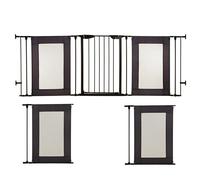 Dreambaby Denver Adapta - Puerta de Seguridad para bebés - Se Adapta a Aberturas de 85,5 a 316 m de Ancho y 74 cm de Alto - Incluye 2 Extensiones de 58 cm - Barrera Adecuada para escaleras, Aberturas