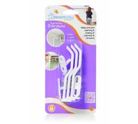 Dreambaby Dual-Action Ultralock (Pack de 3, Blanco)