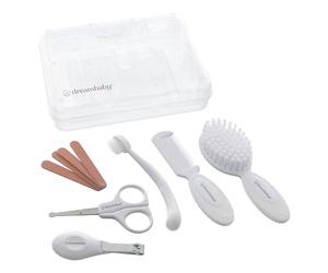 Dreambaby F333 - Juego aseo para bebe 10 piezas, blanco