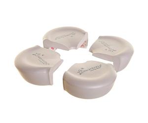 Dreambaby G1350 Protectores de esquina Bump-Guard, 4 piezas, gris