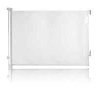 Dreambaby Glide N Hide - Puerta retráctil para bebés de 90 cm de Alto, 140 cm de Ancho, Ideal para escaleras, Puertas y pasillos, Malla Duradera, indicador EZY-Check, Valla para Perros y Mascotas