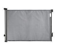 Dreambaby Glide N Hide - Puerta retráctil para bebés de 90 cm de Alto, 140 cm de Ancho, Ideal para escaleras, Puertas y pasillos, Malla Duradera, indicador EZY-Check, Valla para Perros y Mascotas