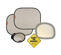 Dreambaby Juego de kit de viaje de seguridad para bebés 5 en 1 - Paquete completo de valor esencial para automóvil - Modelo G2288BB