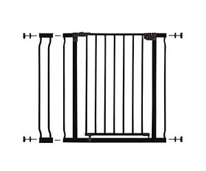 Dreambaby Liberty Walk Thru - Juego de Puerta de Seguridad para bebés con Panel de extensión de 3.5 Pulgadas, se Adapta a Aberturas de 29.5 a 36.5 Pulgadas, Puertas de Seguridad montadas a presión,