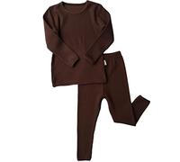 DreamBuy 20 Colores de Pijama/chándal/Pijamas Unisex para niños y niñas Pijamas para bebés Pijamas para Mujeres y Hombres (3-4 años, Chocolate)