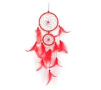 Dreamcatcher Atrapa SueñOs Atrapasueños decoración de la habitación Tejido Plumas atrapando el sueño ángulo Campanas Viento Mascota(A)