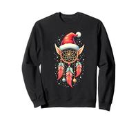 Dreamcatcher Christmas Santa Elf Feather Dream Catcher Sudadera