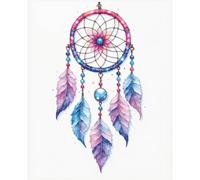 Dreamcatcher Creative Journal - College Ruled Top & Blank Bottom: 200 Pages for Notes, Sketches, and Mindful Ideas