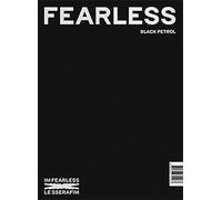 DREAMCATCHER - LE SSERAFIM FEARLESS 1st Mini Album ( BLACK PETROL Ver. ) ( In D+Photo Book+Photo Card+Post Card+Sticker+Transfer Paper ) SEALED