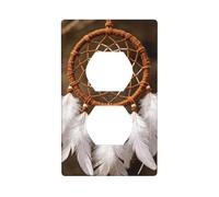Dreamcatcher - Placa decorativa de policarbonato irrompible para oficina en casa, 1 banda con tornillos
