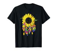 Dreamcatcher Shirt for Women Girls Gardener Sunflower Camiseta