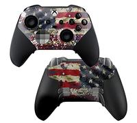 DreamController Tatterred Flag X-box Elite Controller Series 2 Limited Edition Custom Elite Series 2 Controller para X-box One/Series X/S. con tecnología avanzada de pintura Hydro-Dip (no solo una