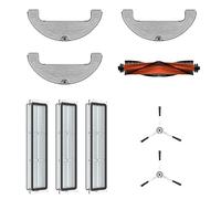 Dreame 1x Cepillo Principal 2X Cepillos Laterales 3X Filtro de Cartucho Antipolvo 3X Paño Lavable para Robot Aspiradora D10 Plus