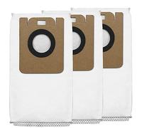Dreame 3 bolsas de polvo de 4 litros de capacidad con filtro E12 compatibles con el robot Dreame D10s Plus estación de carga y autolimpieza, Vaciado de alta velocidad