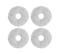 Dreame 4x paños de mopa de repuesto (×2 pares) compatibles con L10sUltra/L10Ultra/L10Prime/L20Ultra/L10sProUltra/L10sProGen2/L10splus/X40Ultra/X30Ultra/X40Master/L10sUltraGen2/L40Ultra hasta 180 rpm