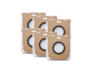 Dreame 6x Bolsas Originales Dreame de 2,5 L para Recoger el Polvo, Compatible con la estación aspiradora Z10, Gran Capacidad, Vaciado Rápido - Pack de 6