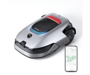 DREAME A2 1200 Robot Cortacésped, Inalámbrico Sin RTK, para 1200 m², LiDAR 3D de 360° y Visión AI, Capacidad de Escalada hasta el 50% (26,5°), Corte de Precisión de 5 cm, Control Dual de Mapas